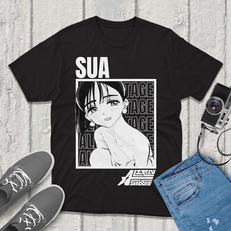 Premium Anime Merchandise - Sua Alien Stage T-shirt Vintage Streetwear