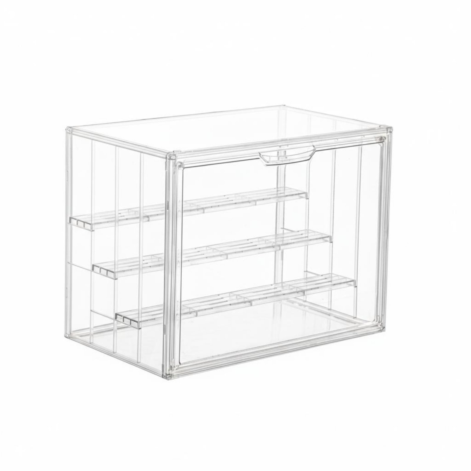 Figure Display Box - Acrylic Display Box Debris Proof Stackable