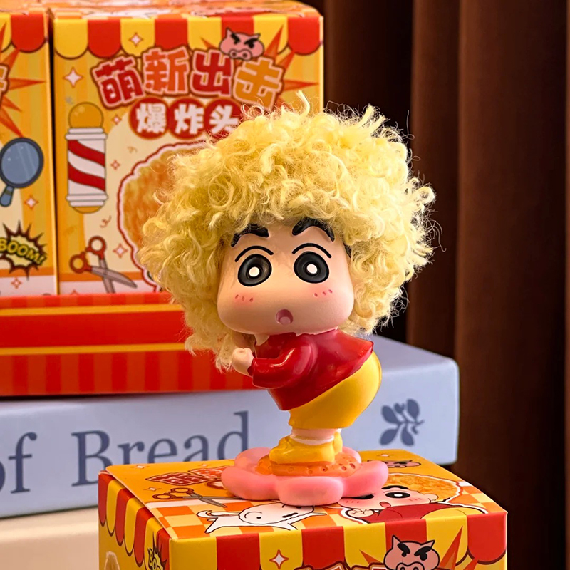 Newbie Attack Afro Crayon Shin - Anime Merchandise In Japan ulasan dan harga