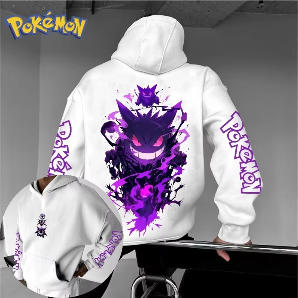 Men's New Pokémon Anime Gengar - Anime Merchandise Store Japan ulasan dan harga