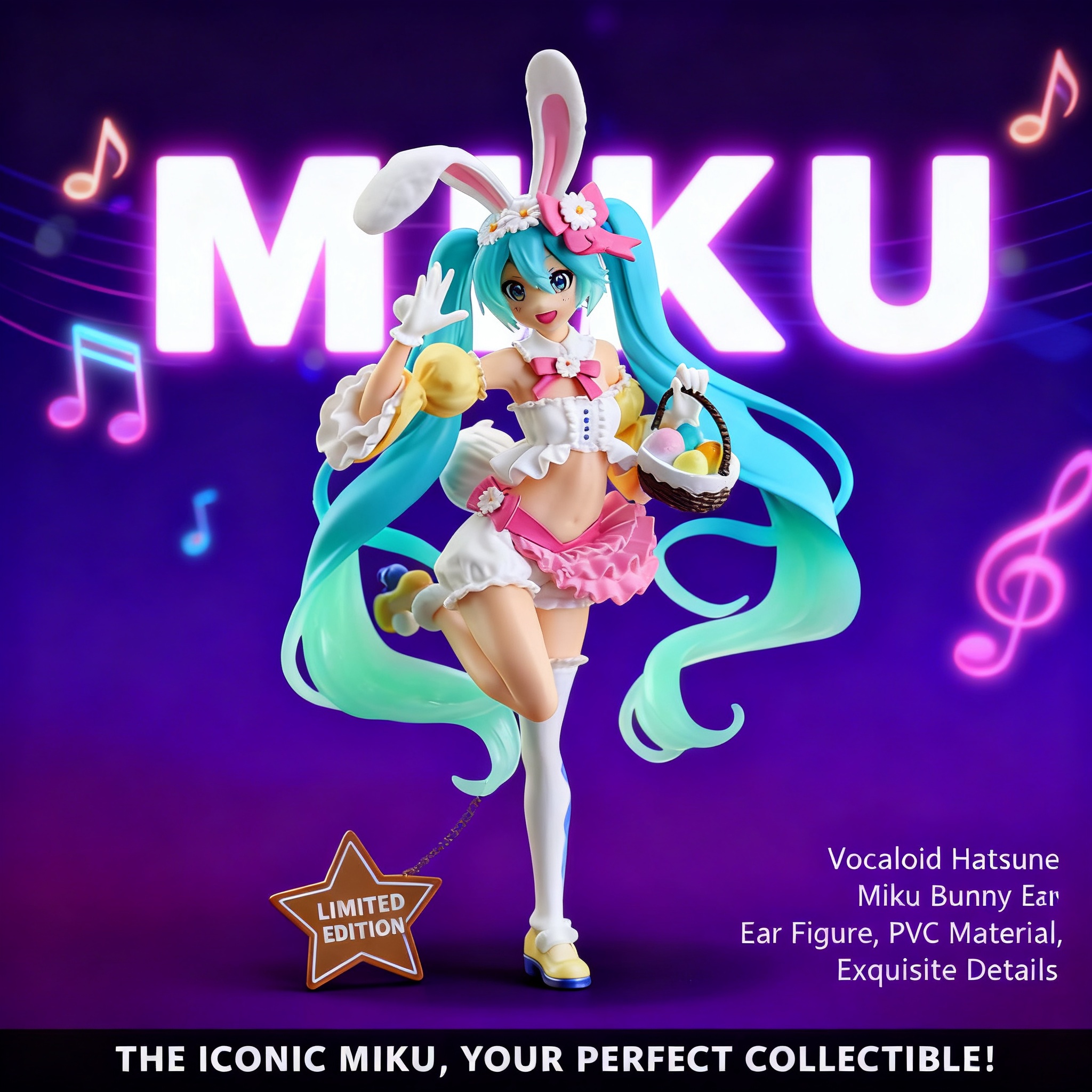 Hatsune Miku Figure Anime Doll - Anime Cosplay Merchandise ulasan dan harga