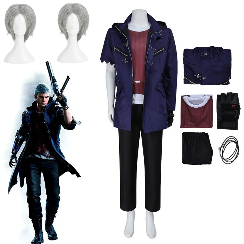 Anime Devil May Cry 5 Nero Cos - Windbreaker Anime Merchandise ulasan dan harga