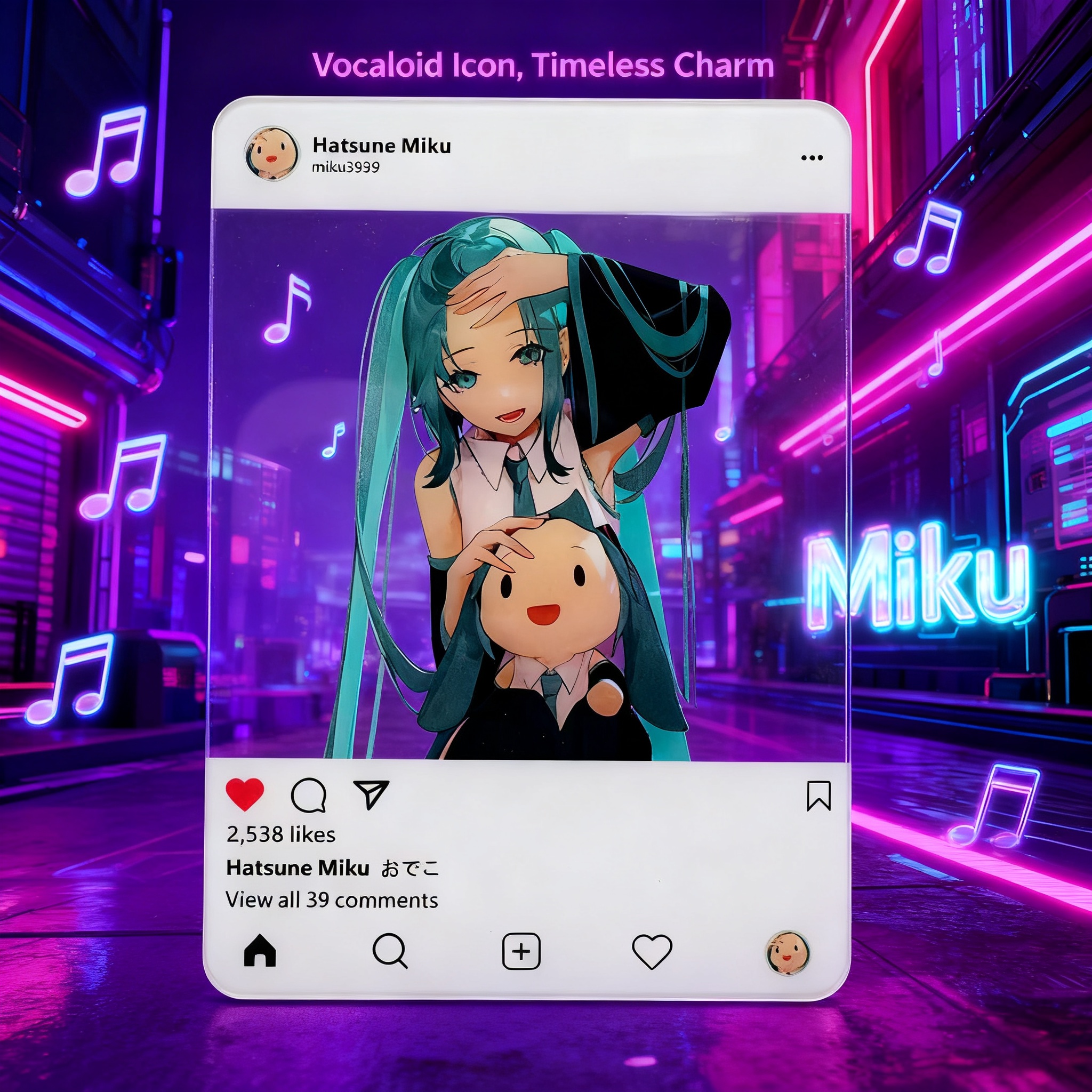 Premium Hatsune Miku Cute 3 In - Premium Anime Merchandise ulasan dan harga