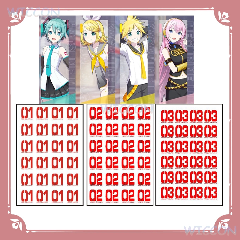 wona/Tattoo Sticker Arm Waterp - Anime Merchandise In Japanese ulasan dan harga