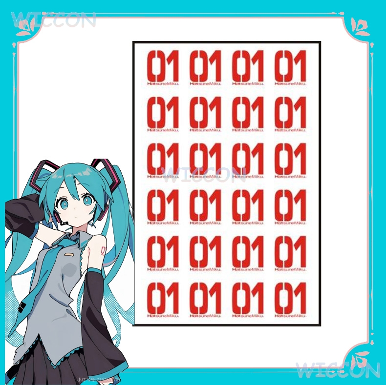 wona/Tattoo Sticker Arm Waterp - Anime Merchandise In Japanese ulasan dan harga