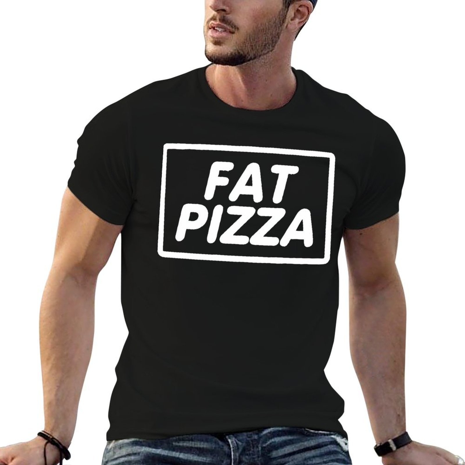 BEST SELLER - Fat Pizza Logo M - Anime Merchandise Logo ulasan dan harga