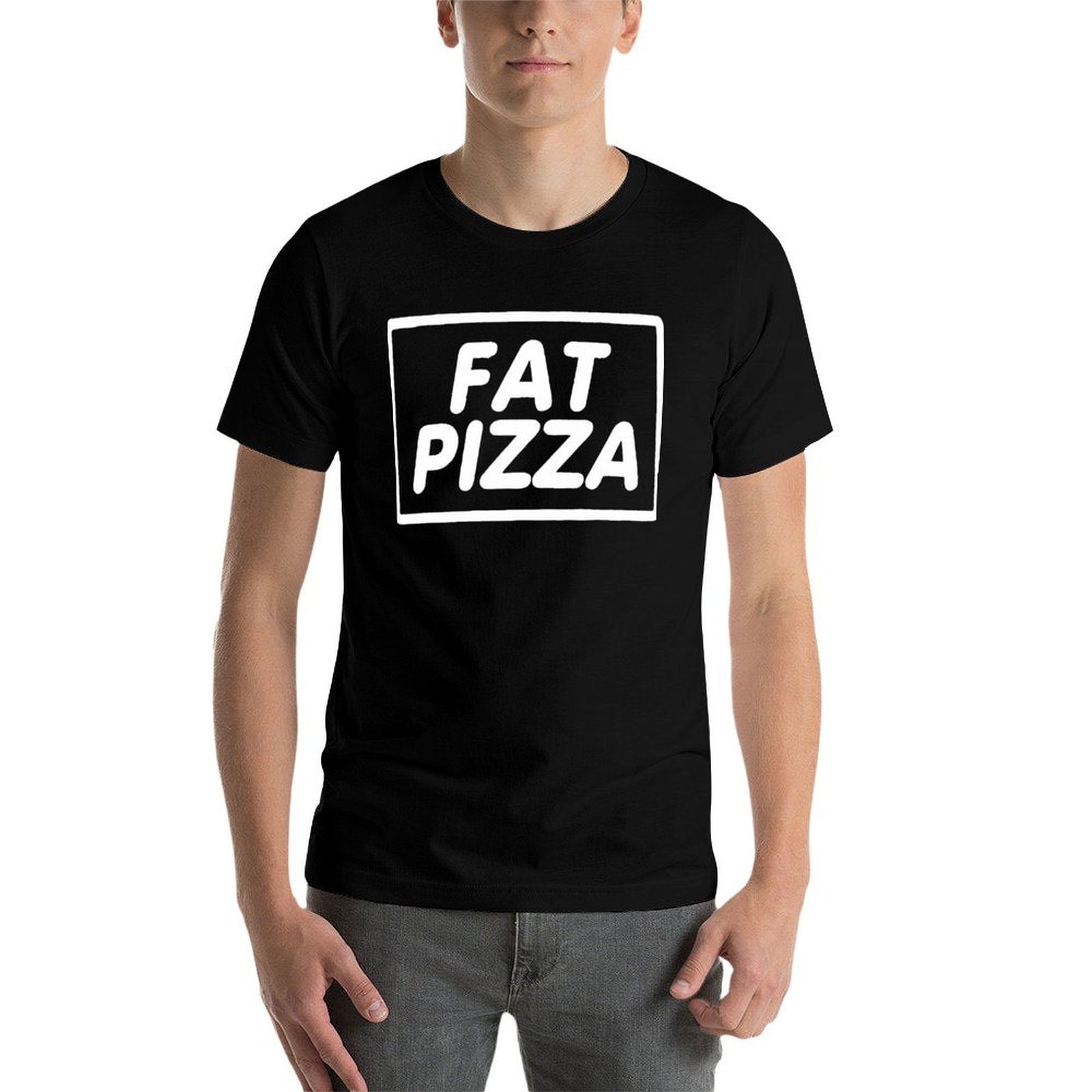 BEST SELLER - Fat Pizza Logo M - Anime Merchandise Logo ulasan dan harga