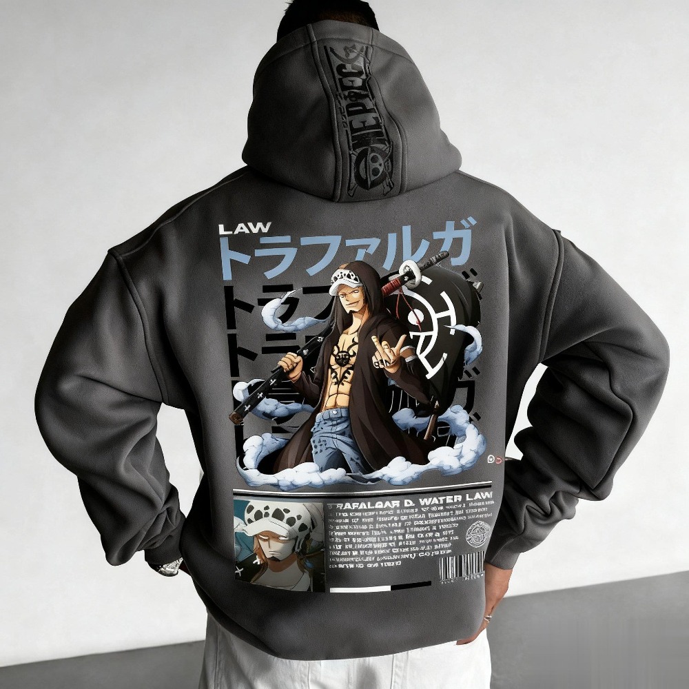 Trafalgar Law One Piece Hoodie - Anime Merchandise Store Japan ulasan dan harga