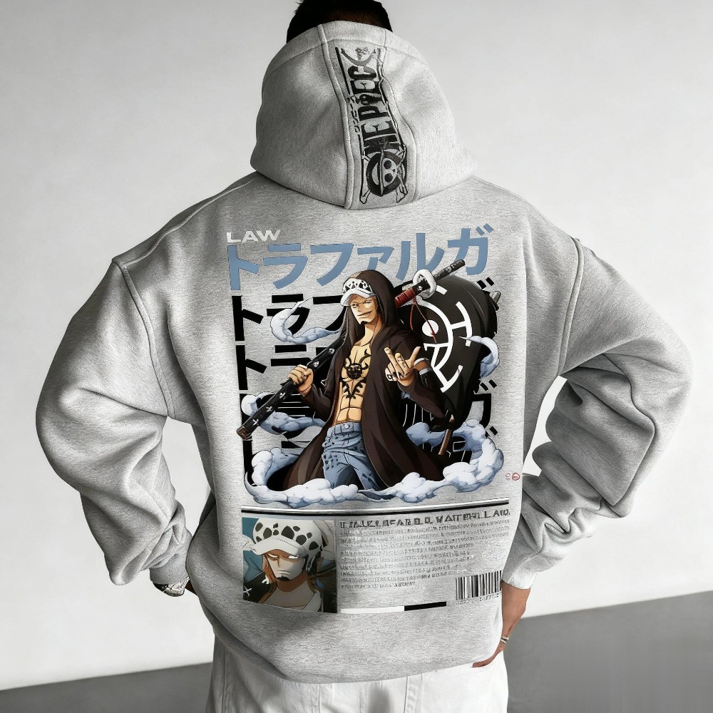 Trafalgar Law One Piece Hoodie - Anime Merchandise Store Japan ulasan dan harga