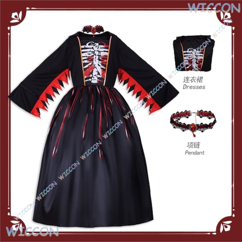 Witchcraft Party Outfit Hallow - Anime Merchandise Dress ulasan dan harga