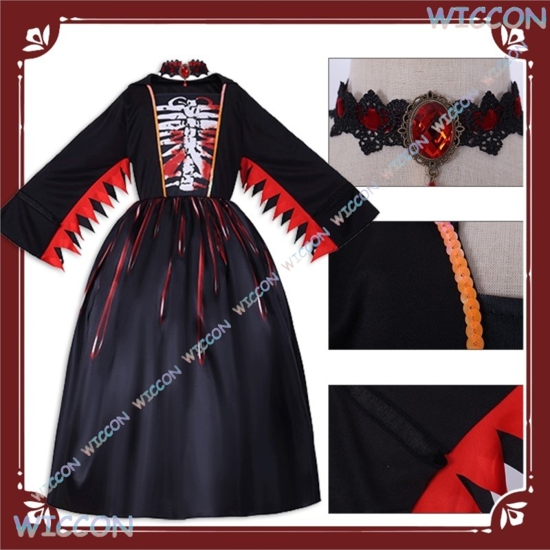 Witchcraft Party Outfit Hallow - Anime Merchandise Dress ulasan dan harga