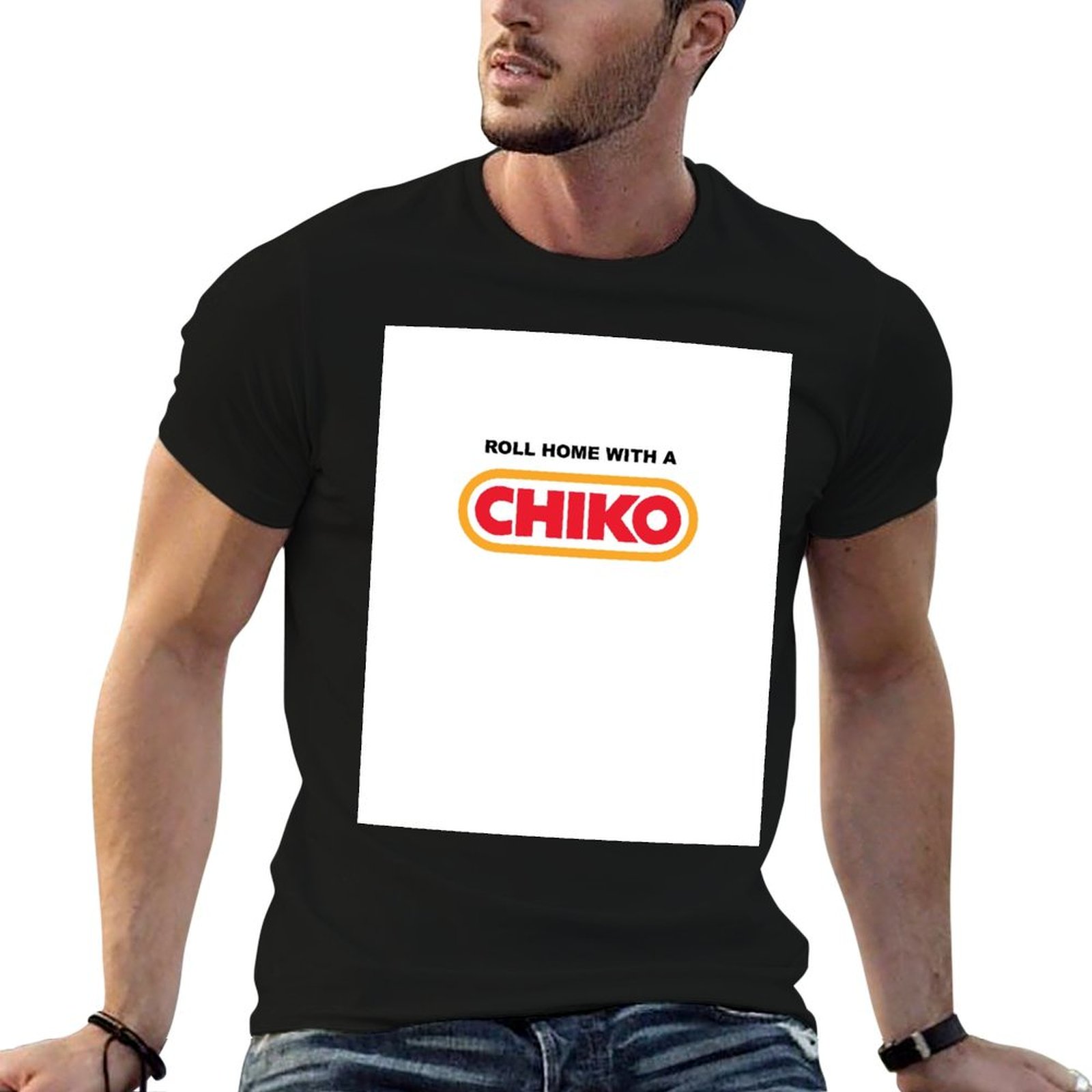 Chiko Roll Logo Merchandise T- - Anime Merchandise Logo ulasan dan harga