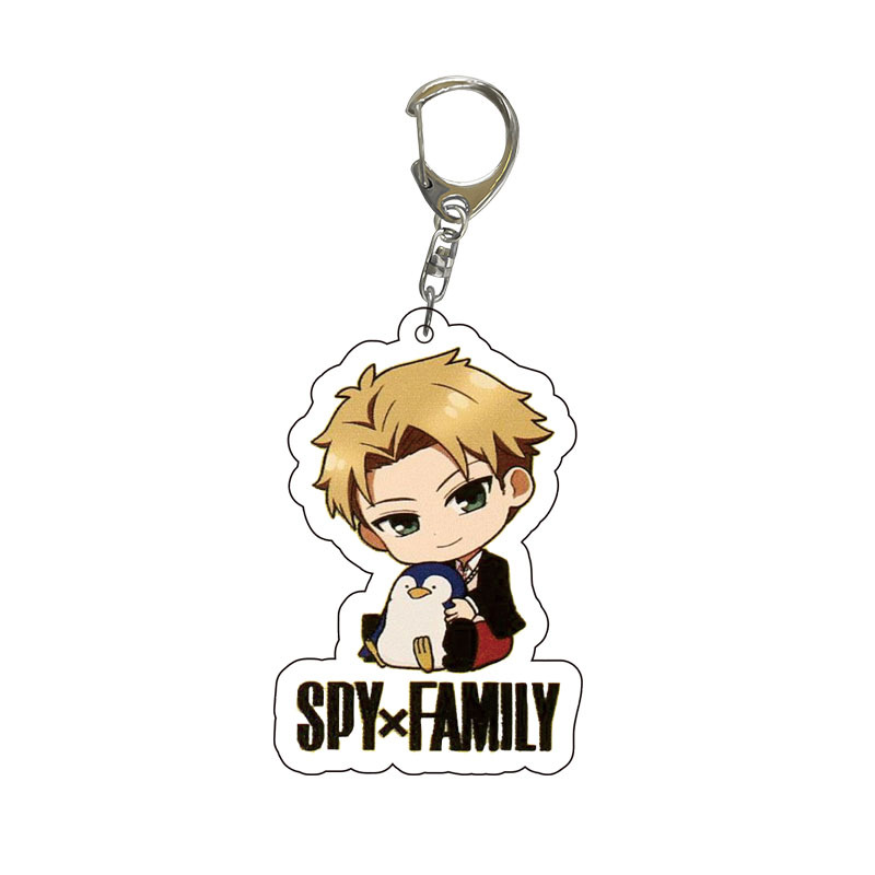 Spy x Family Acrylic Keychain  - Anime Cosplay Merchandise ulasan dan harga