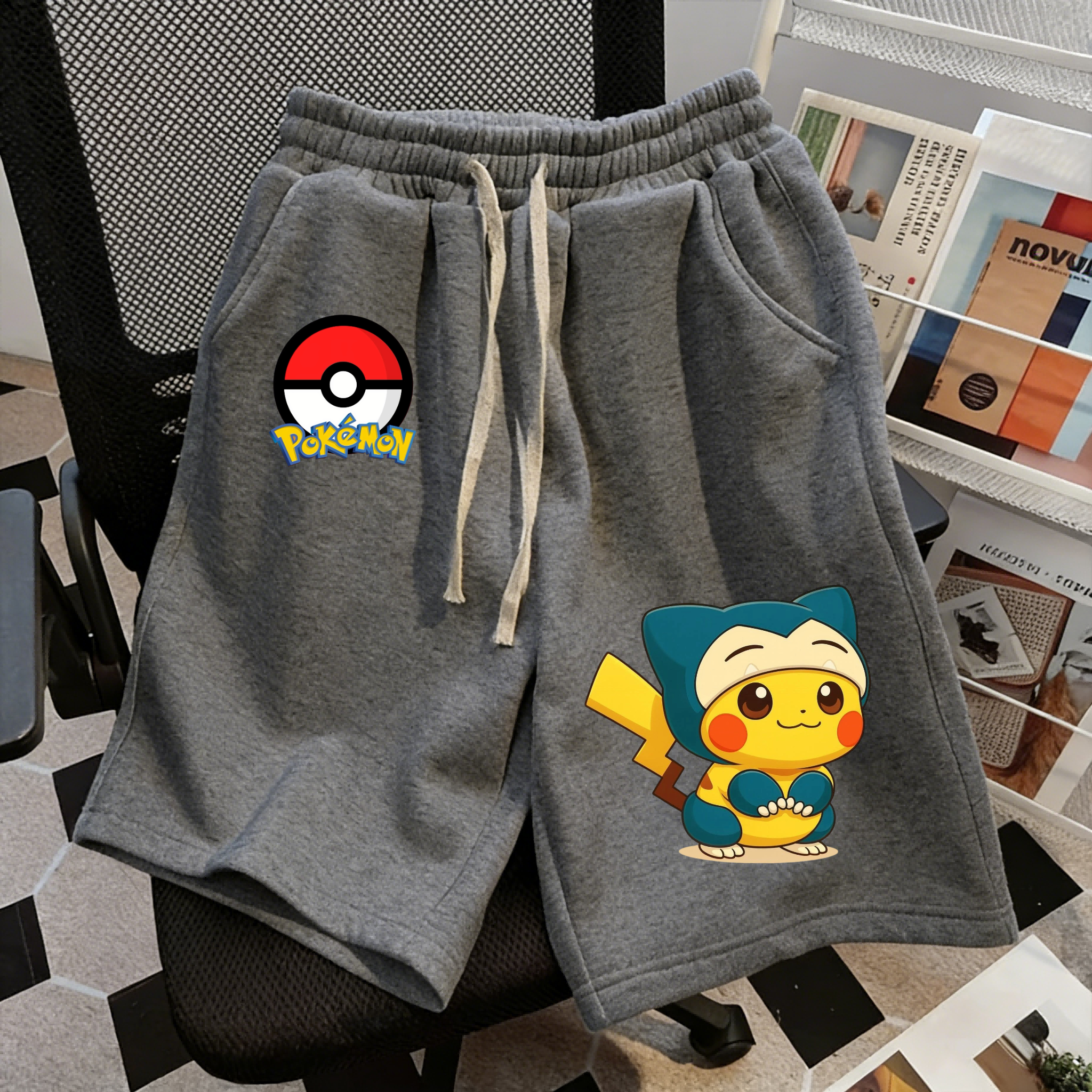 Summer Pikachu Pokemon Shorts  - Anime Merchandise Store Japan ulasan dan harga