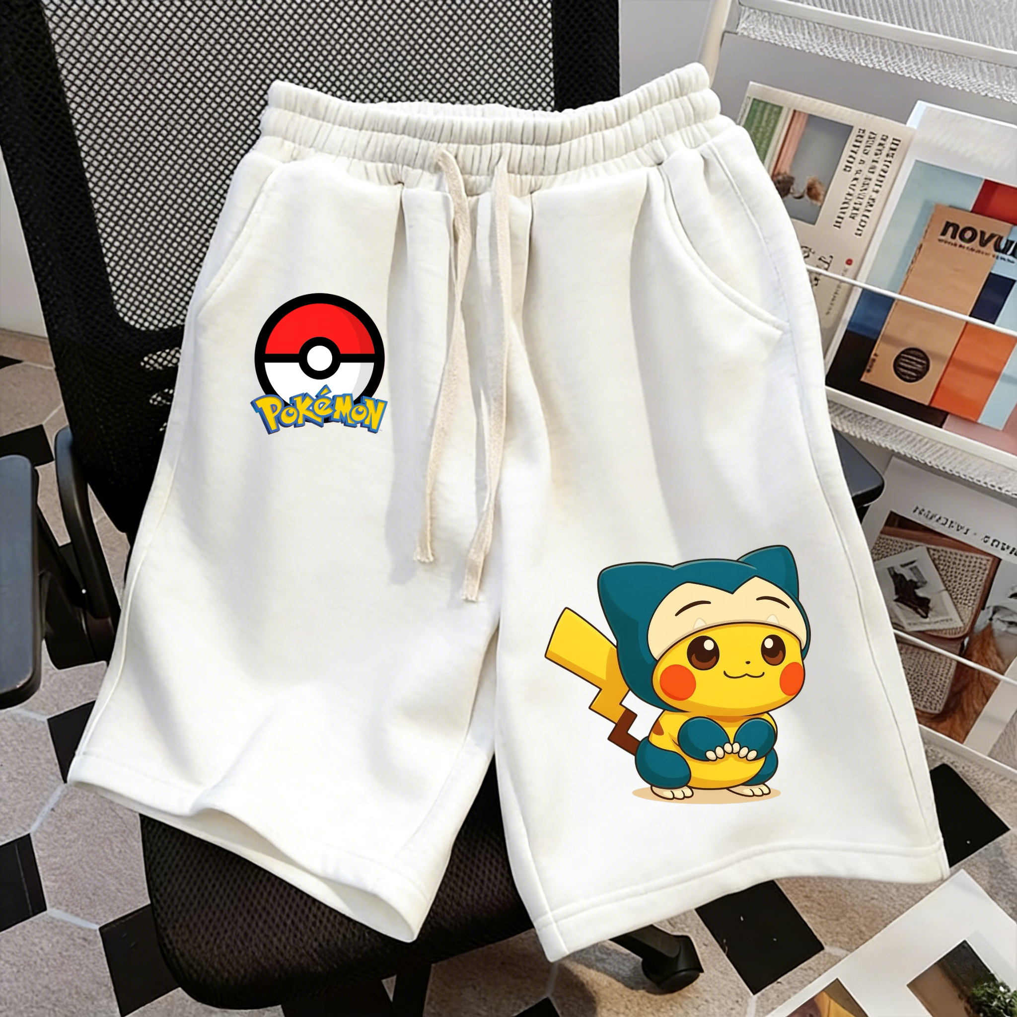 Summer Pikachu Pokemon Shorts  - Anime Merchandise Store Japan ulasan dan harga