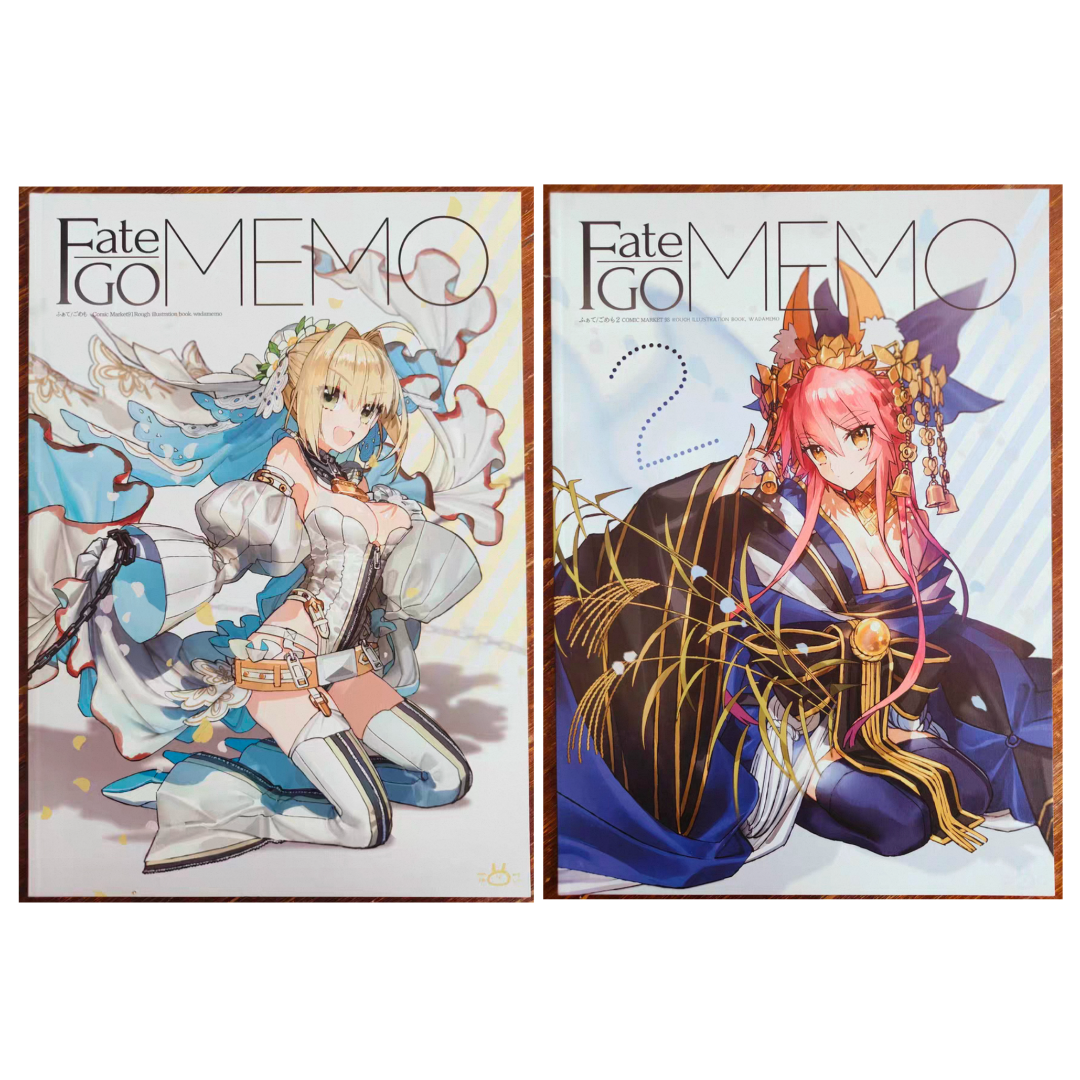 1 book Fate/GOMEMO 1 & 2 Art B - Anime Merchandise In Japanese ulasan dan harga