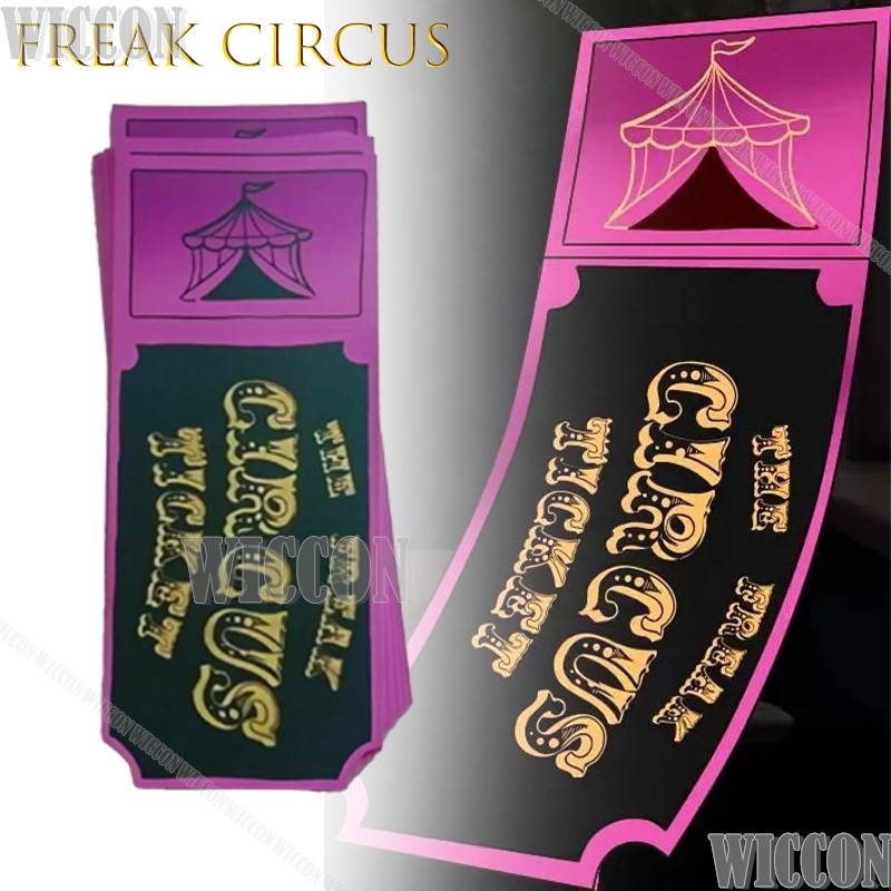 Freak Circus Ticket Card Red G - Anime Cosplay Merchandise ulasan dan harga