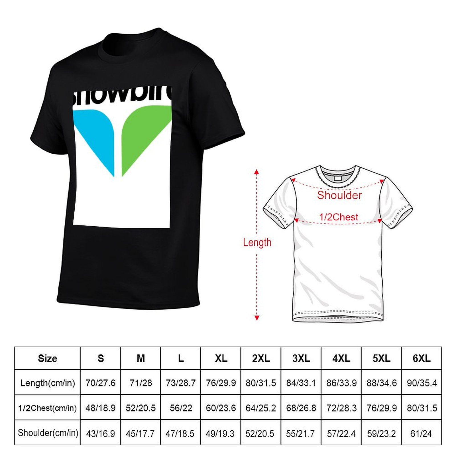 Snowbird Logo Merchandise T-Sh - Anime Merchandise Logo ulasan dan harga