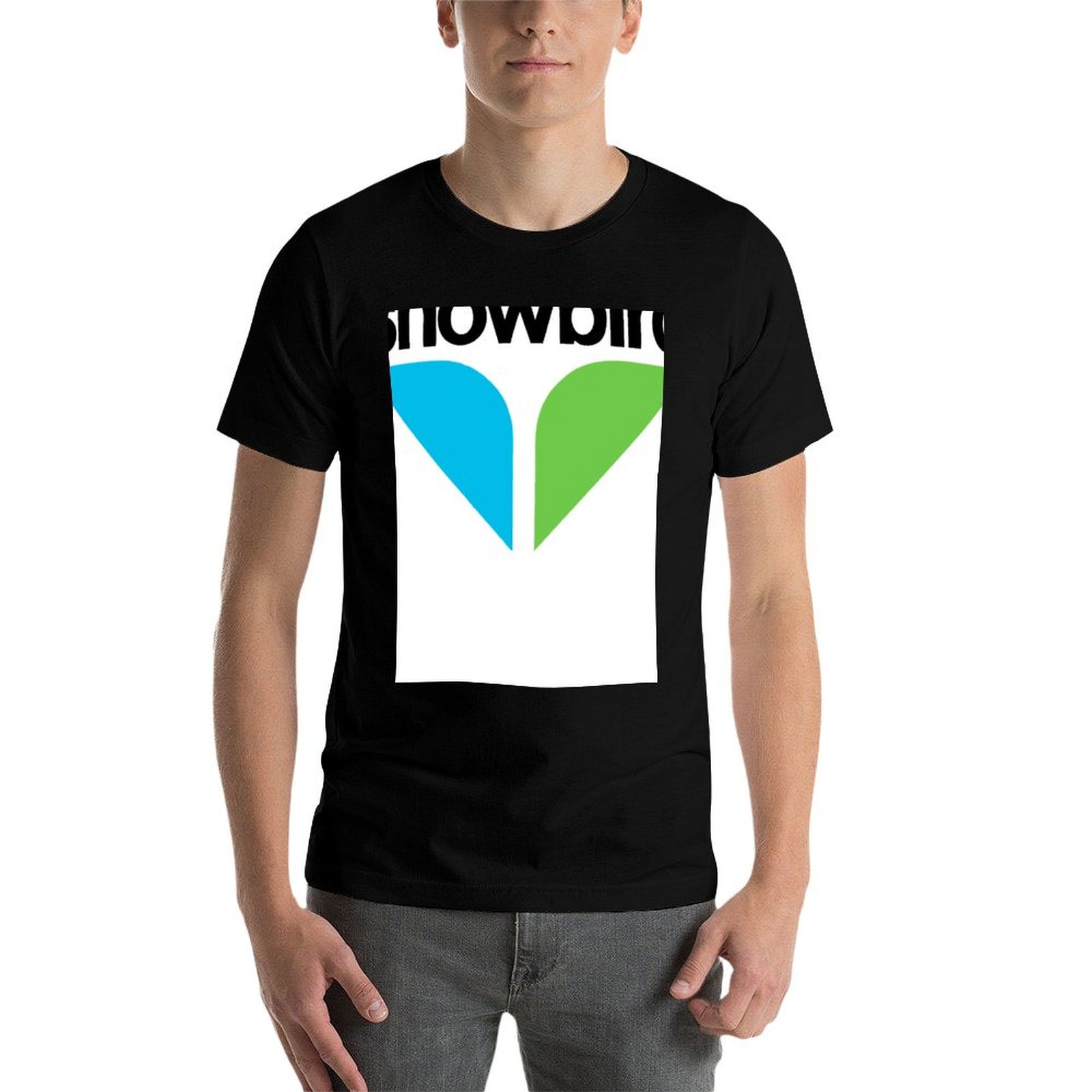 Snowbird Logo Merchandise T-Sh - Anime Merchandise Logo ulasan dan harga