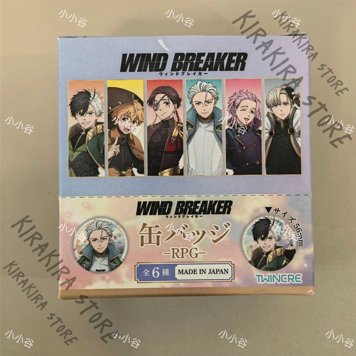 WIND BREAKER RPG Badge Kiryu M - Windbreaker Anime Merchandise ulasan dan harga