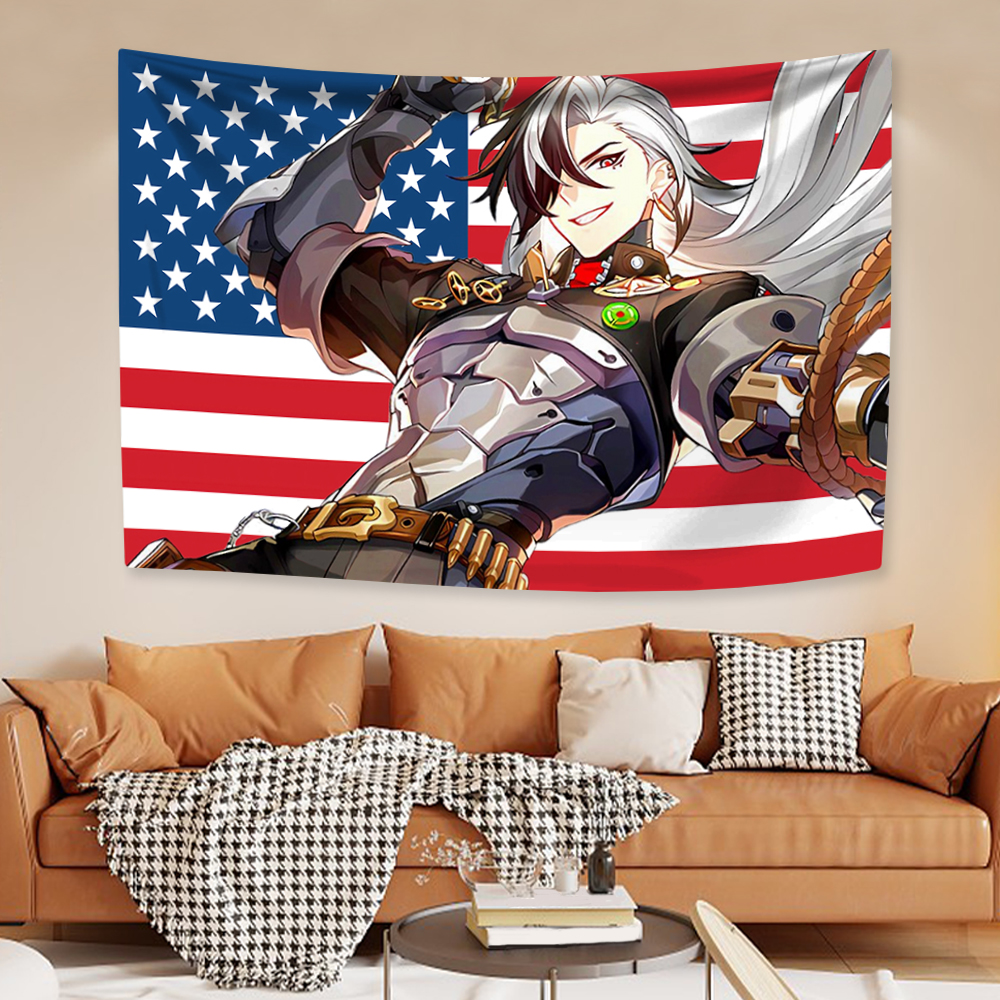 Game Tapestry Boothills And Ar - Wall Scroll Tapestry ulasan dan harga