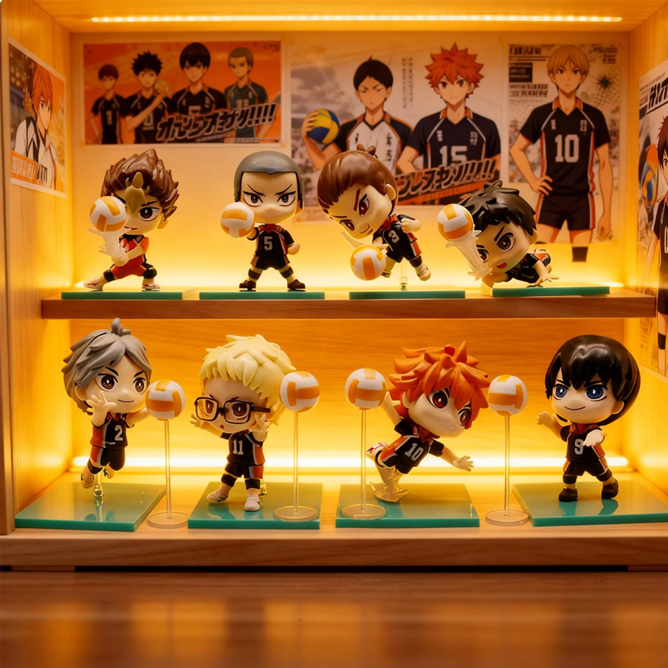 SEGA Haikyuu!! 8-Piece Collect - Premium Anime Merchandise ulasan dan harga
