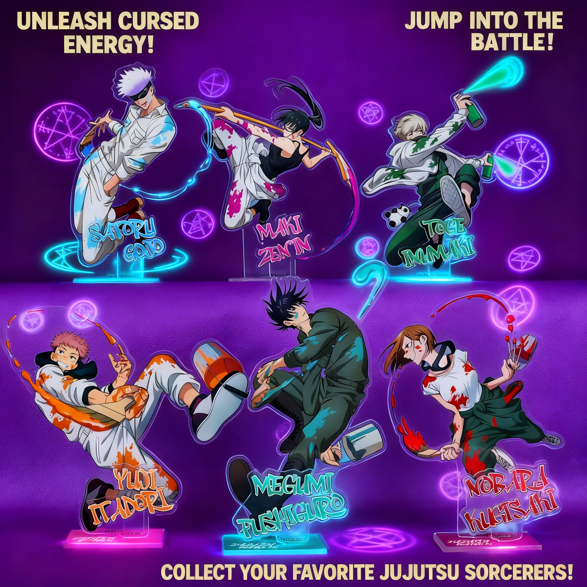 Official Jujutsu Kaisen Graffi - Official Merchandise Anime ulasan dan harga