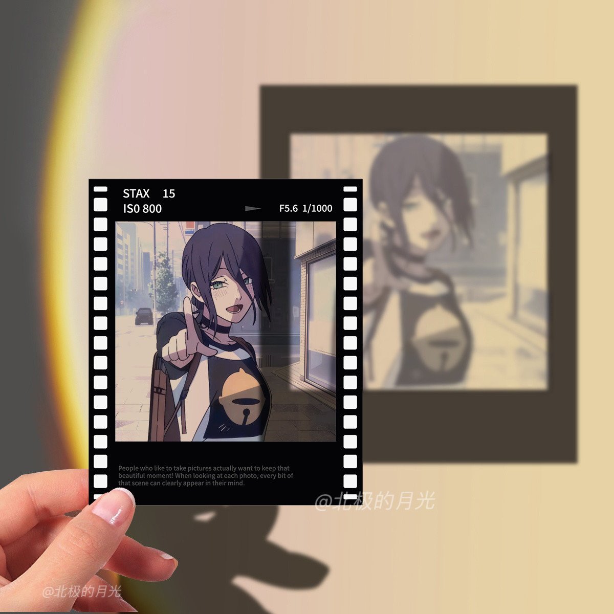 Chainsaw Man Reze Arc Polaroid - Anime Merchandise In Japan ulasan dan harga