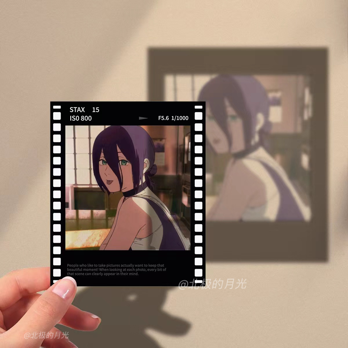 Chainsaw Man Reze Arc Polaroid - Anime Merchandise In Japan ulasan dan harga