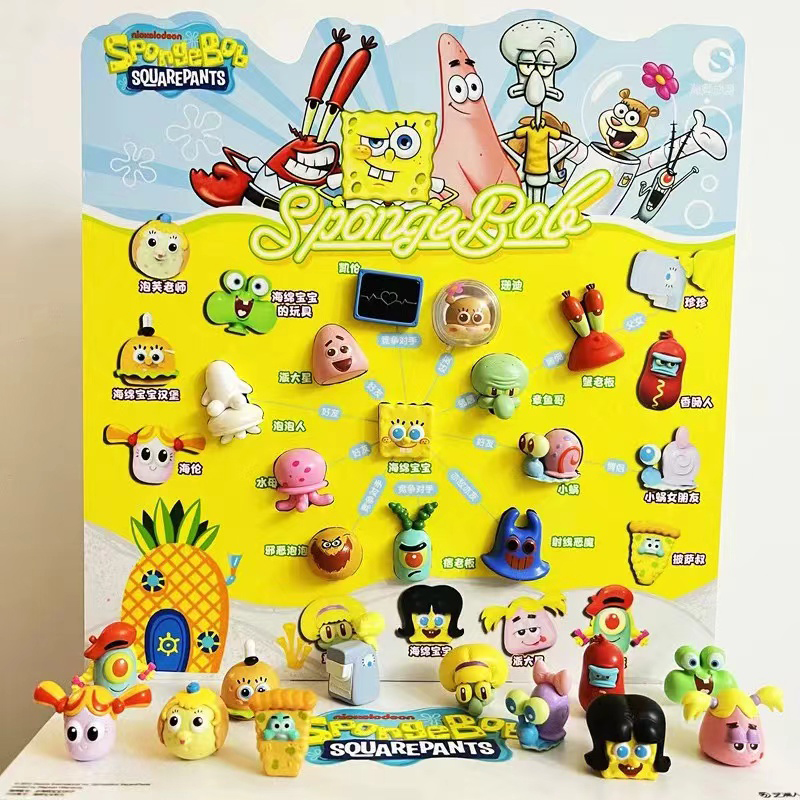Spongebob Squarepants Cute Ser - Figure Display Box ulasan dan harga