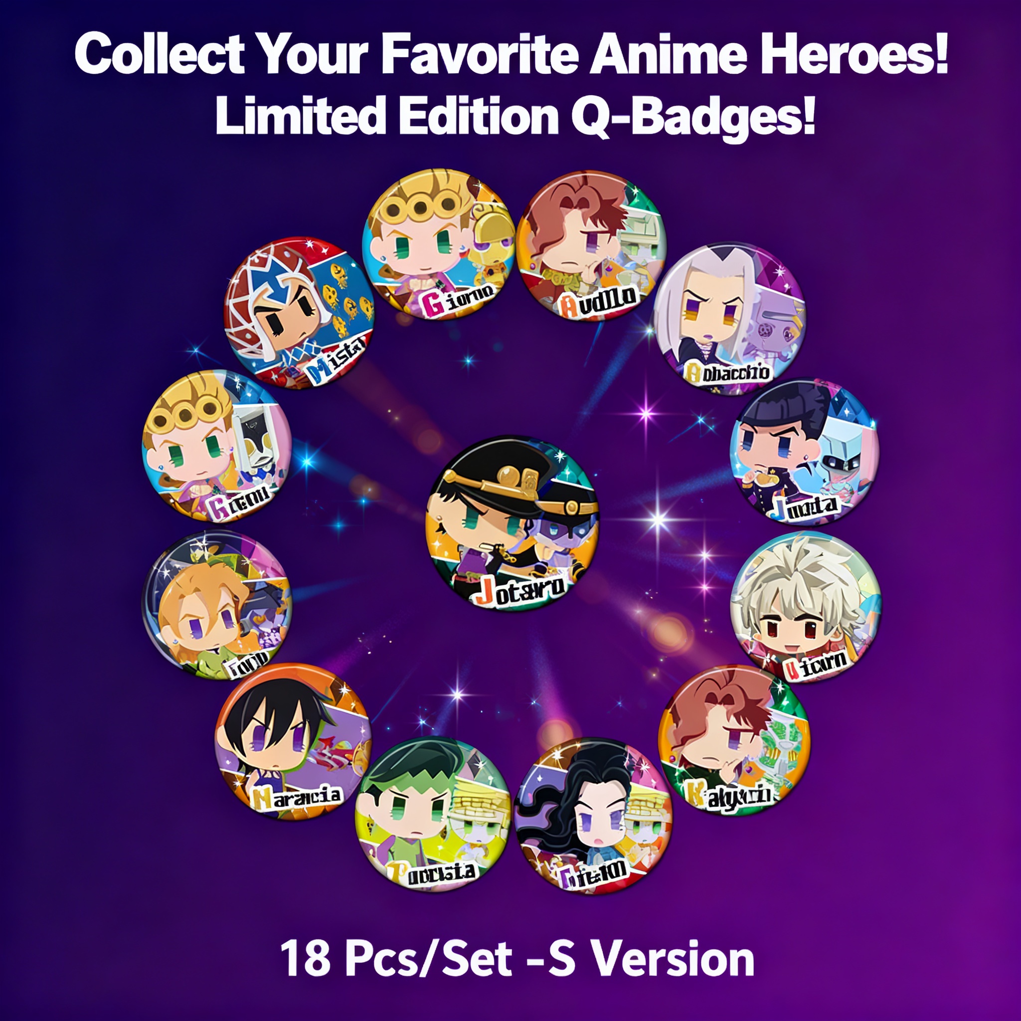 JoJo Bizarre Adventure Golden  - Anime Cosplay Merchandise ulasan dan harga