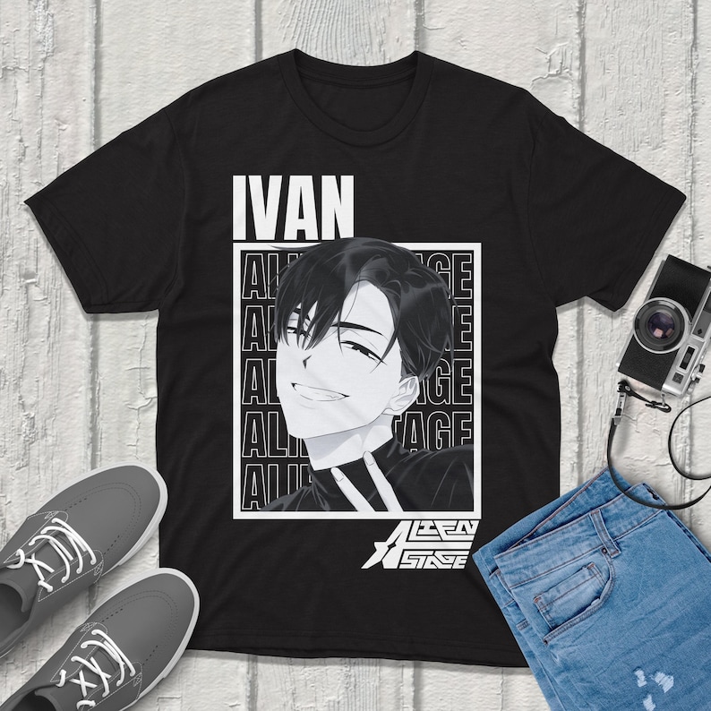Ivan Alien Stage T-shirt Vinta - Premium Anime Merchandise ulasan dan harga