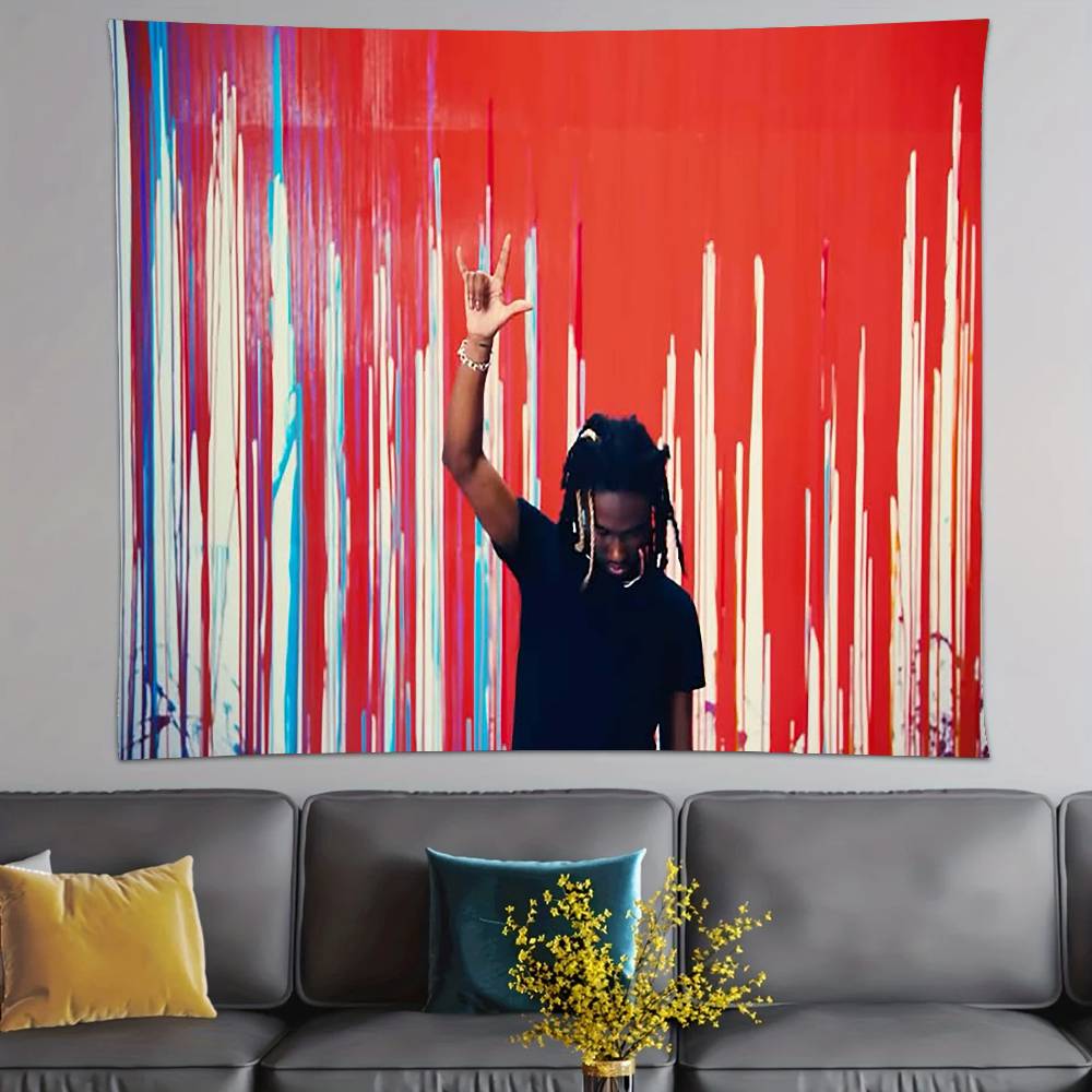 RAPPER SINGER O-OsamaSon Tapes - Wall Scroll Tapestry ulasan dan harga