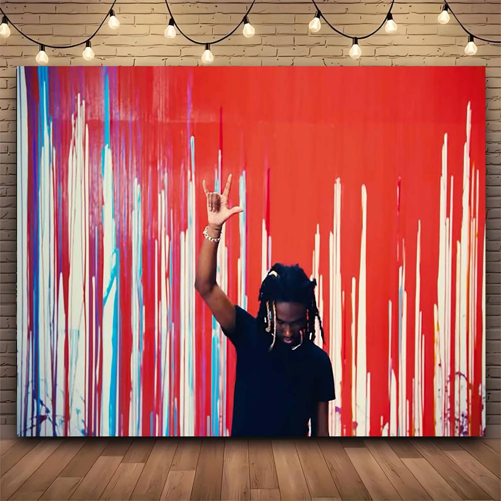 RAPPER SINGER O-OsamaSon Tapes - Wall Scroll Tapestry ulasan dan harga