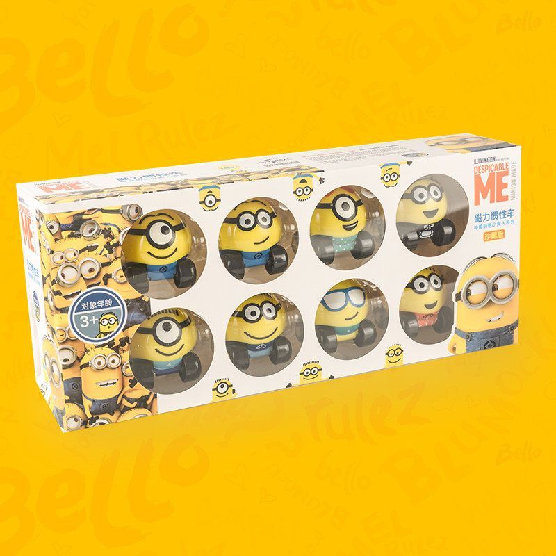 Minions cartoon cute toy train - Anime Cosplay Merchandise ulasan dan harga