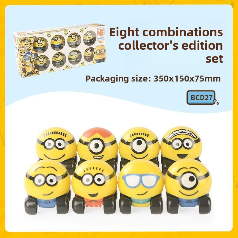 Minions cartoon cute toy train - Anime Cosplay Merchandise ulasan dan harga