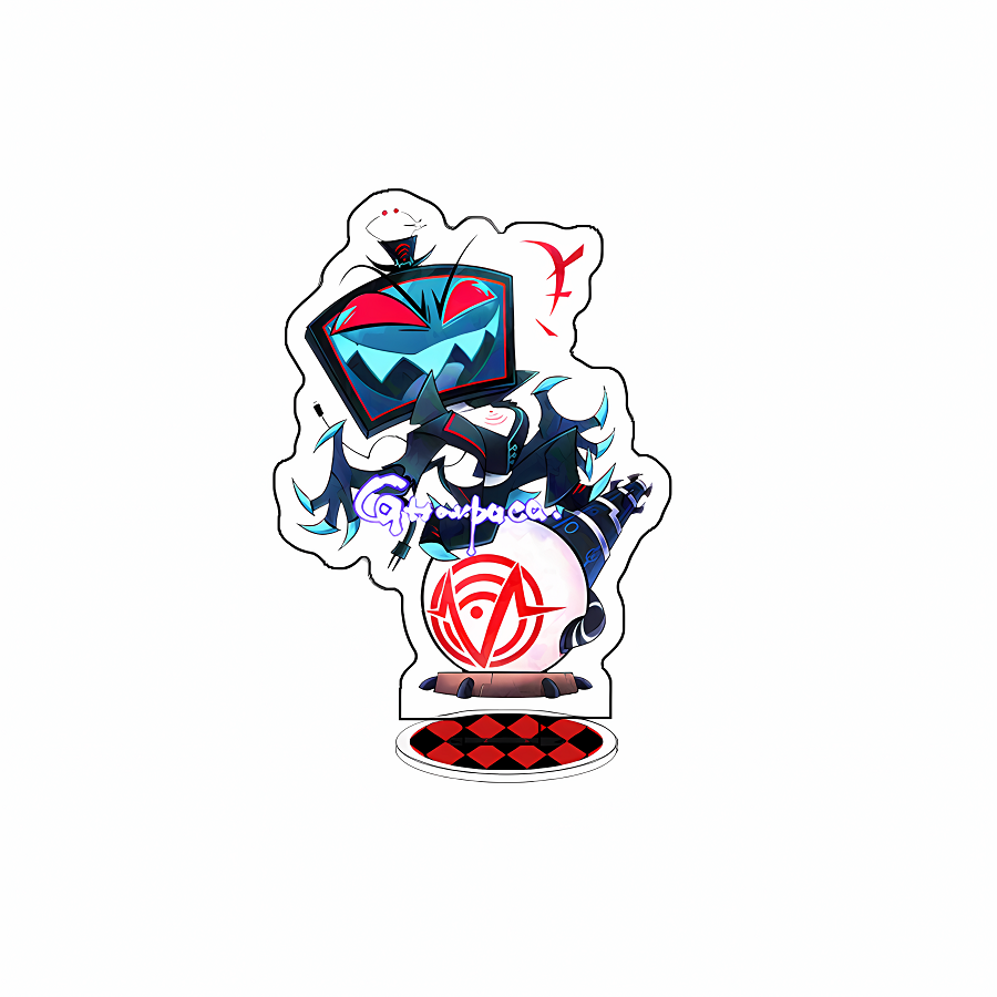 Hazbin Hotel 10cm Acrylic Stan - Premium Anime Merchandise ulasan dan harga