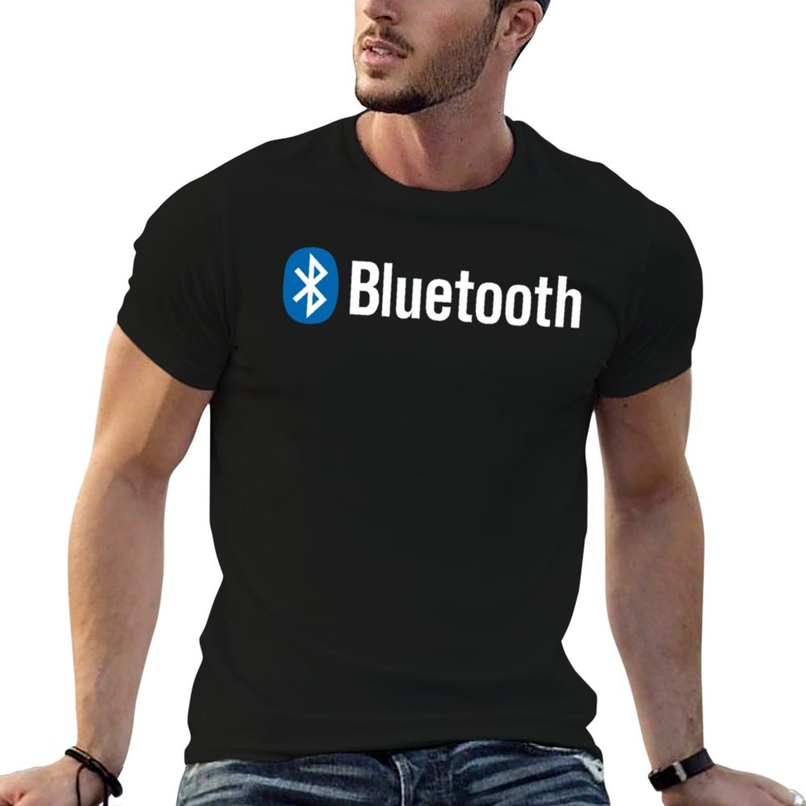 Bluetooth logo merchandise T-S - Anime Merchandise Logo ulasan dan harga