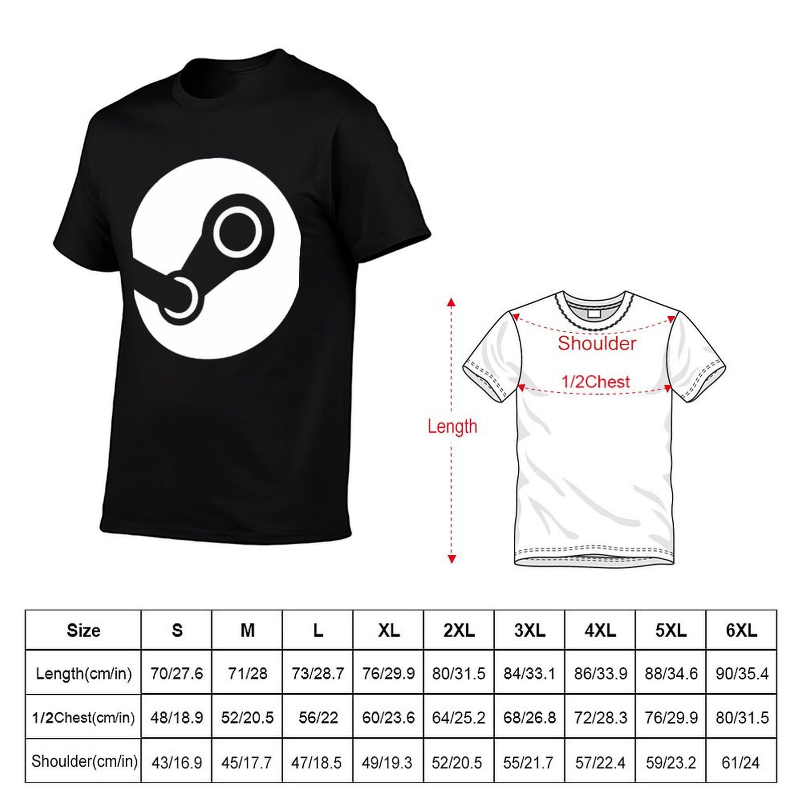 BEST SELLER - Steam Logo Merch - Anime Merchandise Logo ulasan dan harga